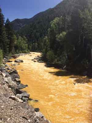 ON AUGUST 5, 2015, AN ENVIRONMENTAL PROTECTION AGENCY TEAM CONDUCTING A CLEANUP PROJECT AT THE ABANDONED GOLD KING MINE IN COLORADO ACCIDENTLY CAUSED A SPILL OF MORE THAN THREE MILLION GALLONS OF UNTREATED WASTEWATER AND TOXINS INTO THE ANIMAS RIVER.